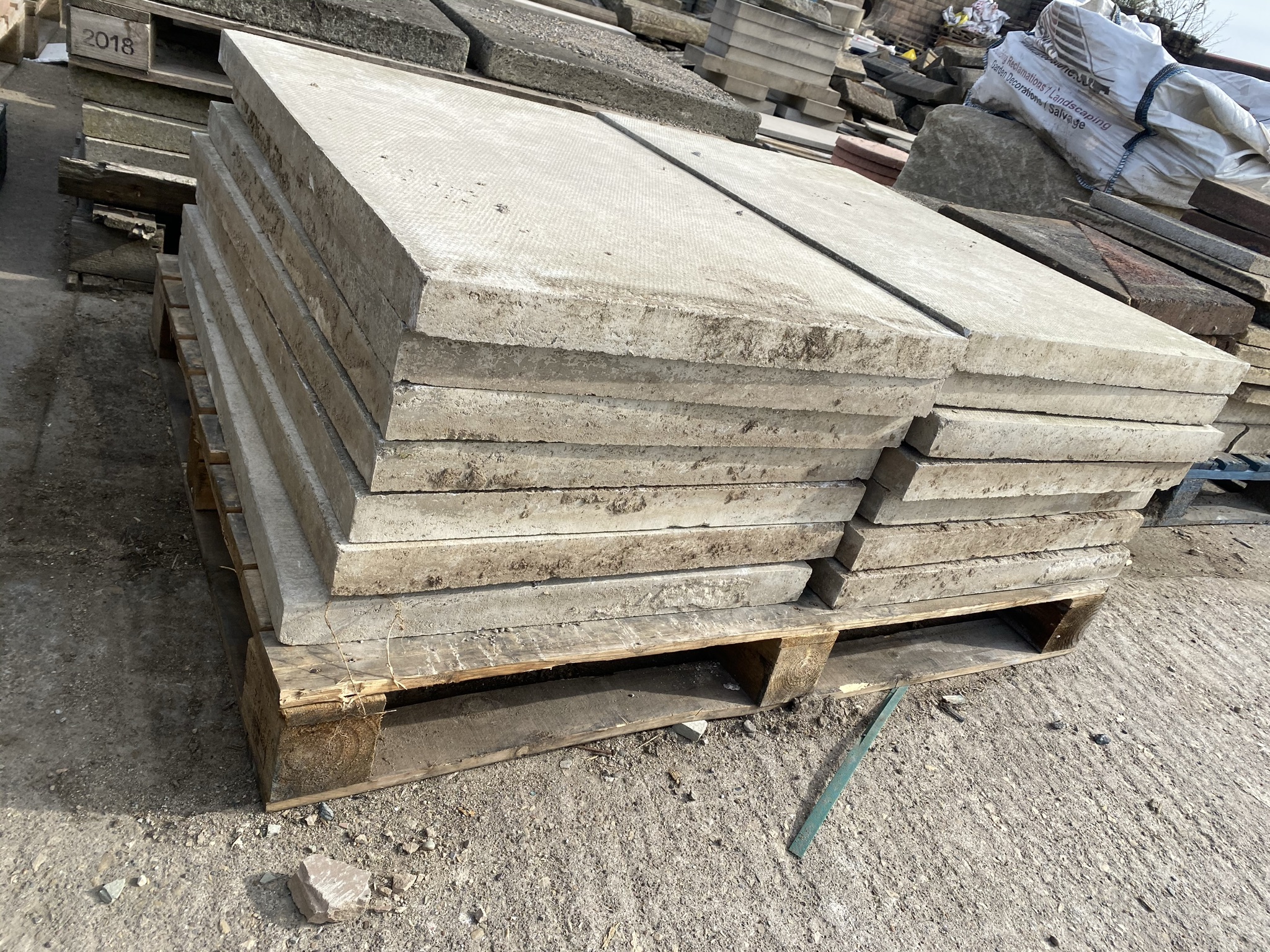 Reclaimed Concrete Paving Slab 3′ x 2′ Aztec Stone