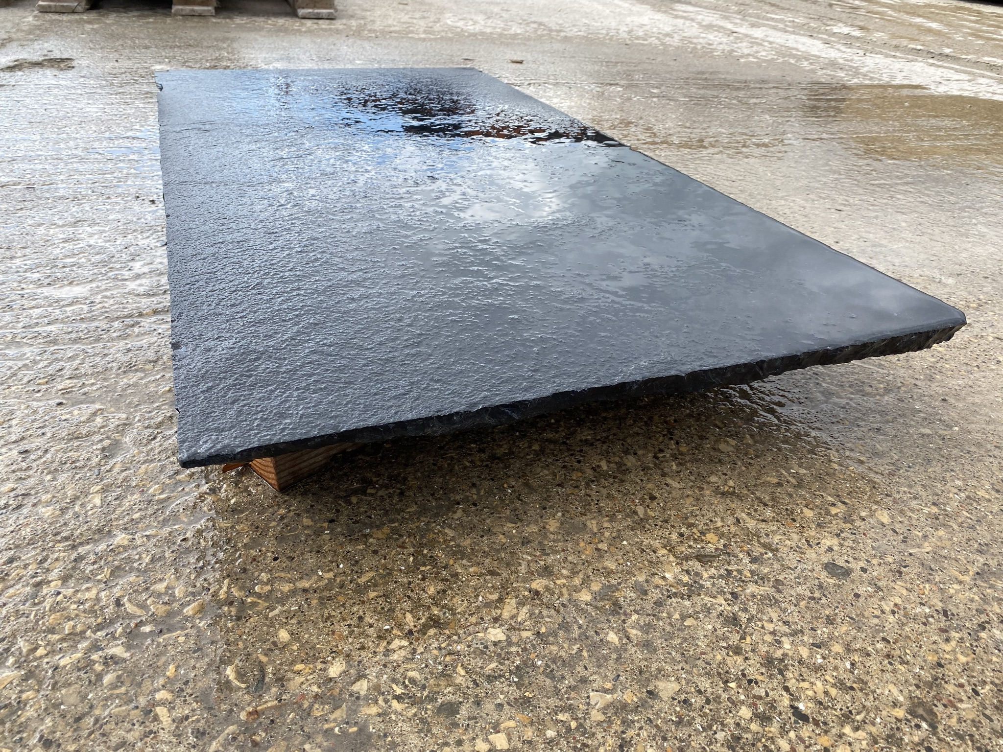 Black Limestone Hearth 1200mm x 900mm x 50mm Aztec Stone