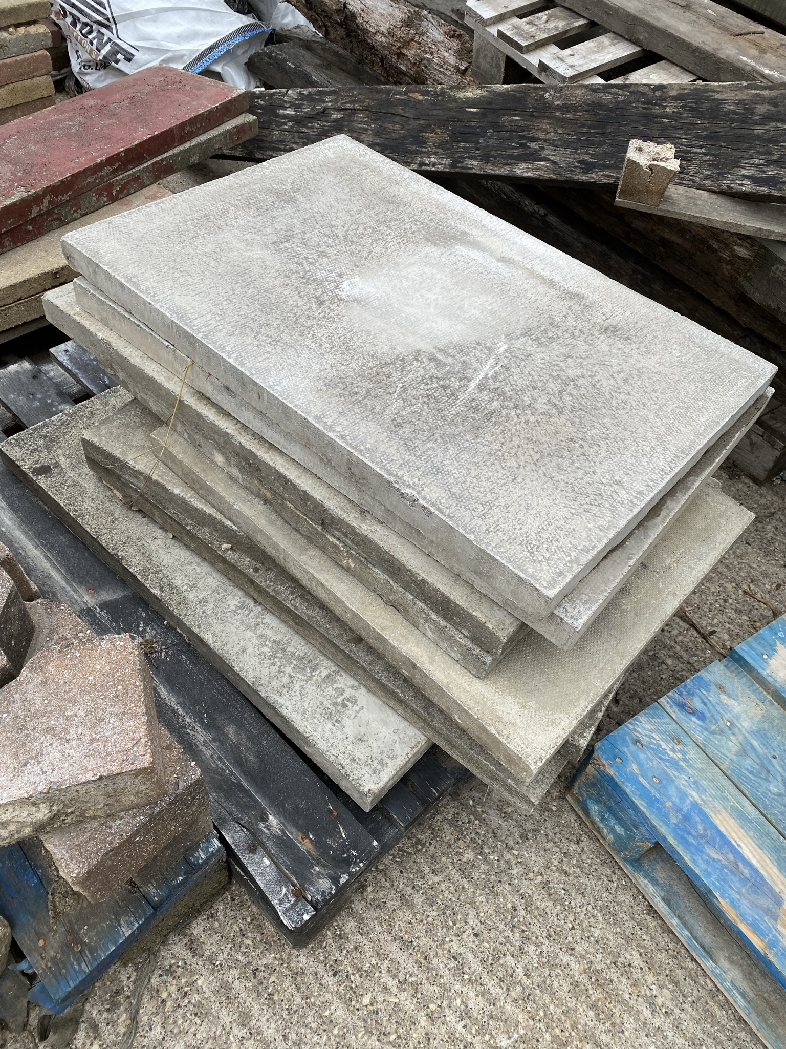 Reclaimed Concrete Paving Slab 3′ x 2′ Aztec Stone