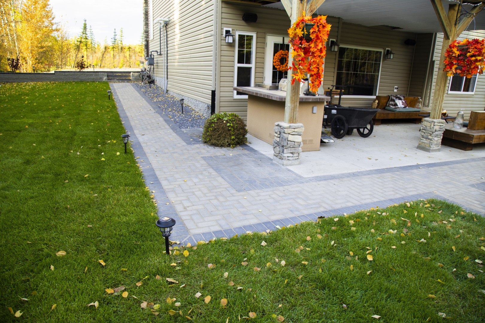 Paving Stones & Patios Aztec Landscaping