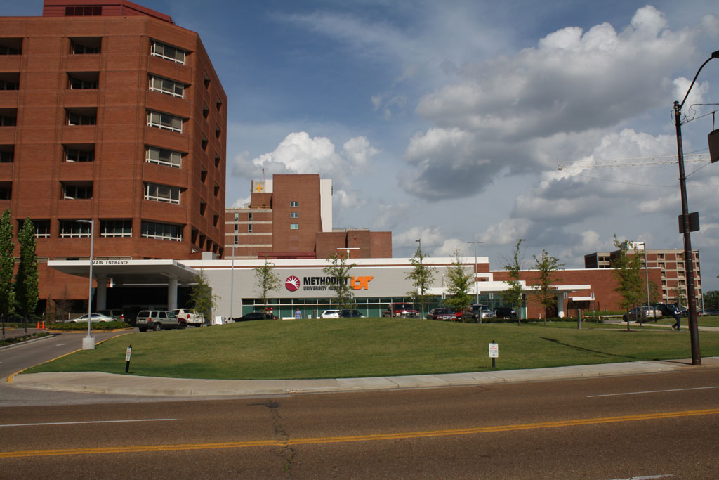 Methodist University Hospital Aztec Masonry