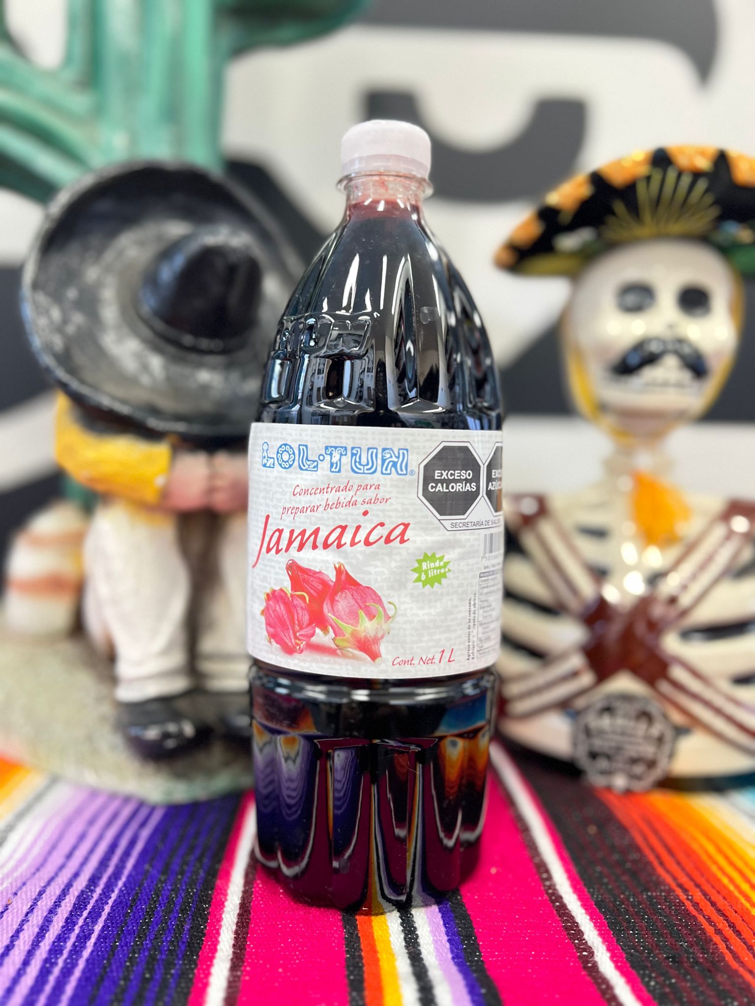 LOL TUN JAMAICA CONCENTRATE 1L BOTTLE Aztec Mexican Products and(017)