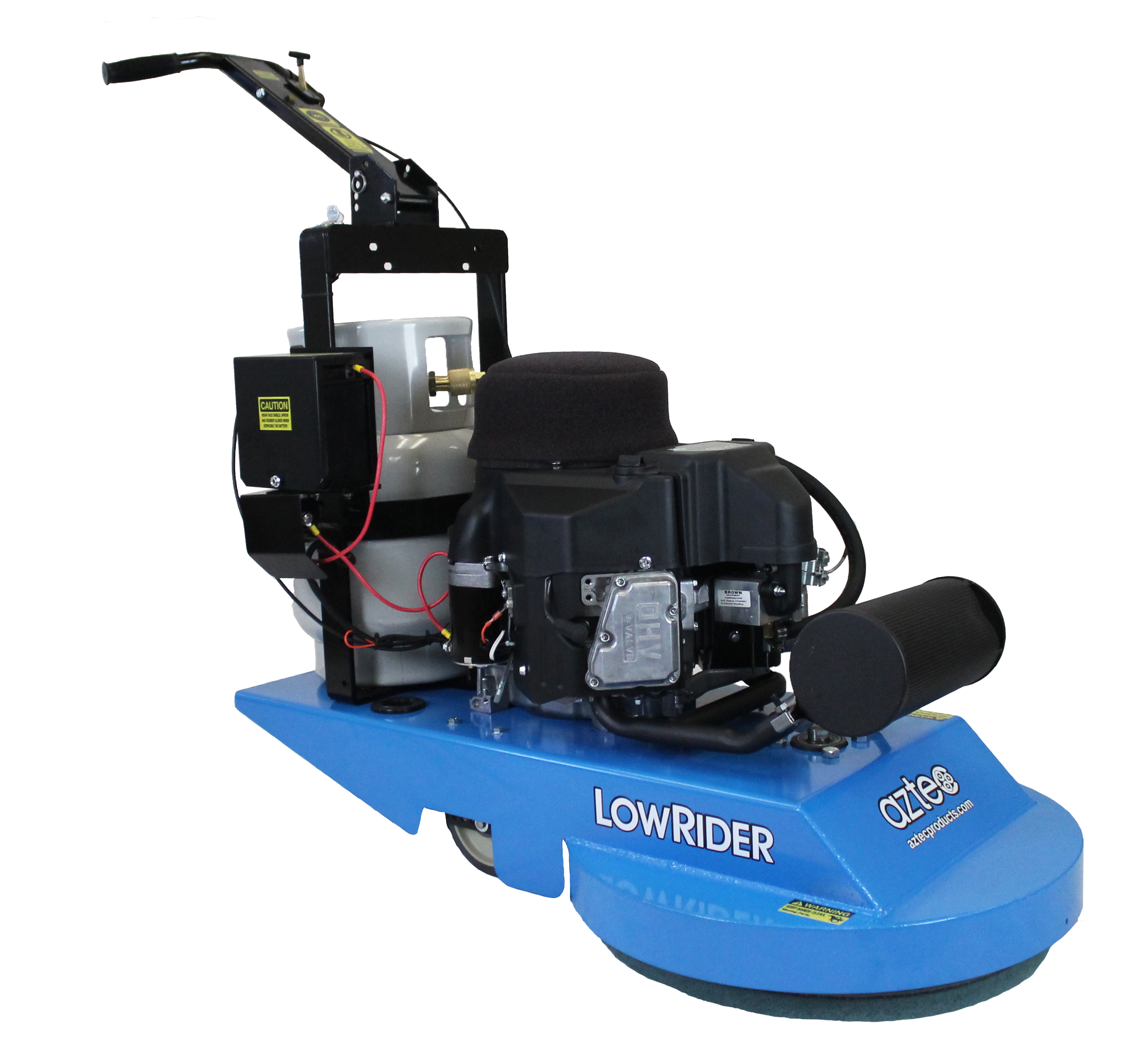 LowRider 21″ propane burnisher Aztec Products