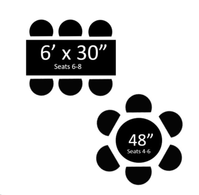 Children tables rentals Houston TX Where to rent children tables in