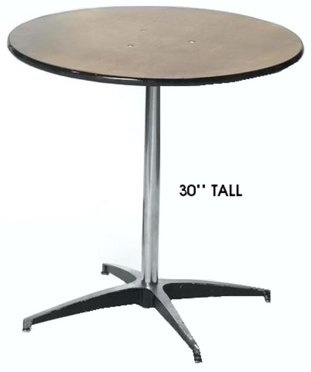 Pedestal tables rentals Houston TX Where to rent pedestal tables in