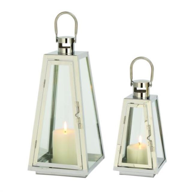 Lantern s/s glass silver rentals Houston TX Where to rent lantern s/s
