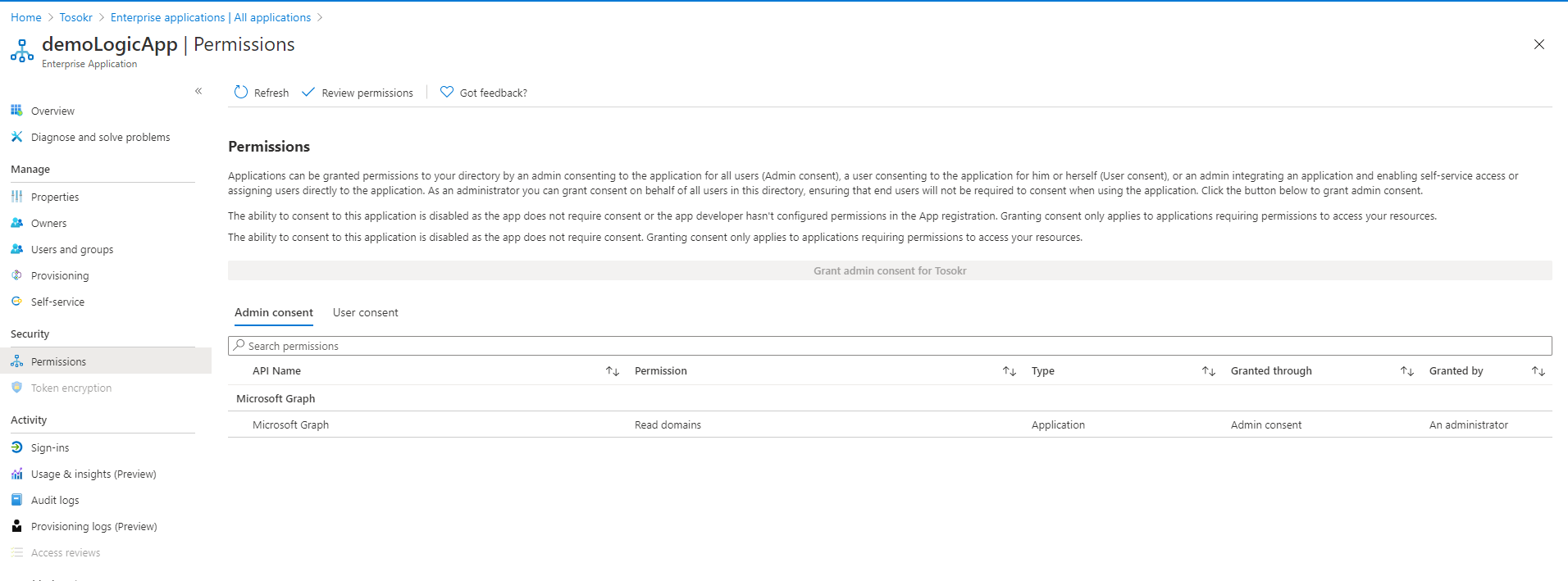 How to add Microsoft Graph API permissions to a Managed Identity