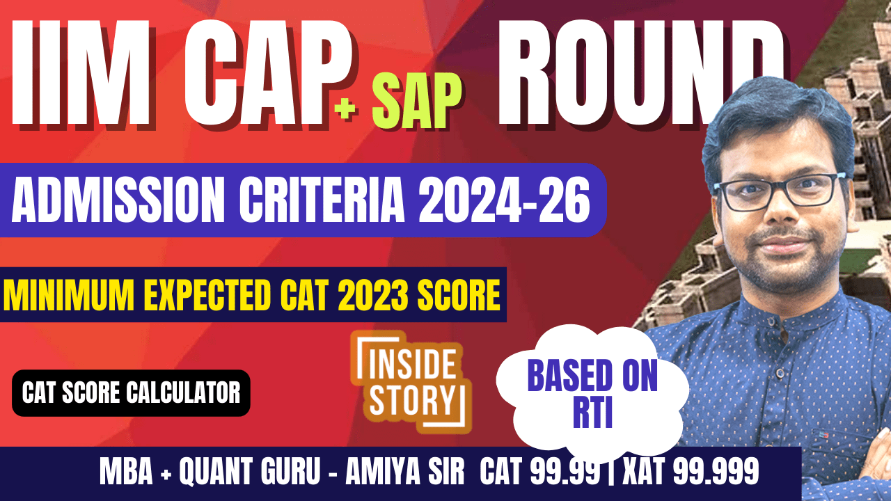 IIM CAP 2024 Selection Criteria Minimum Cut Off and All Details