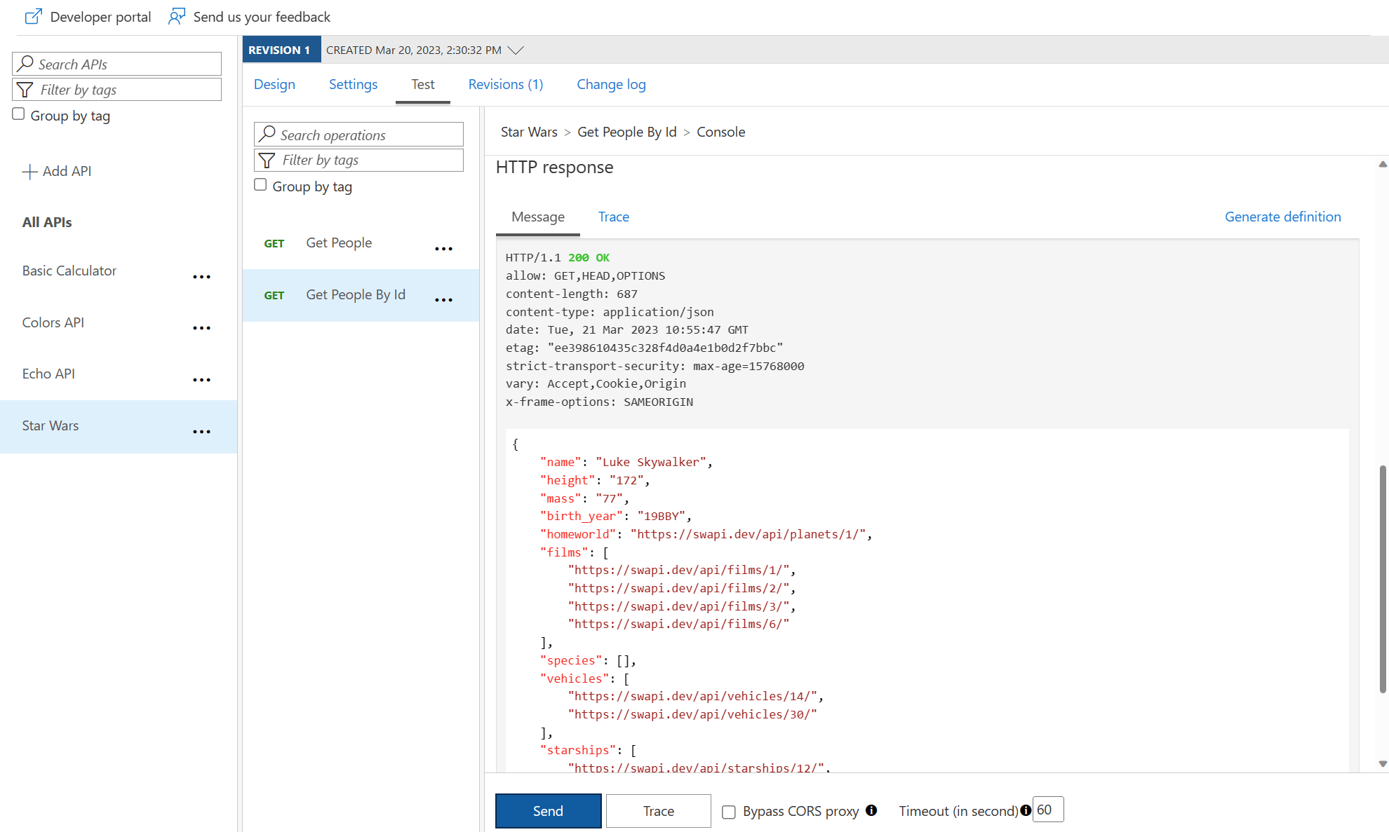 Transformation policies Azure API Management Hands on Lab