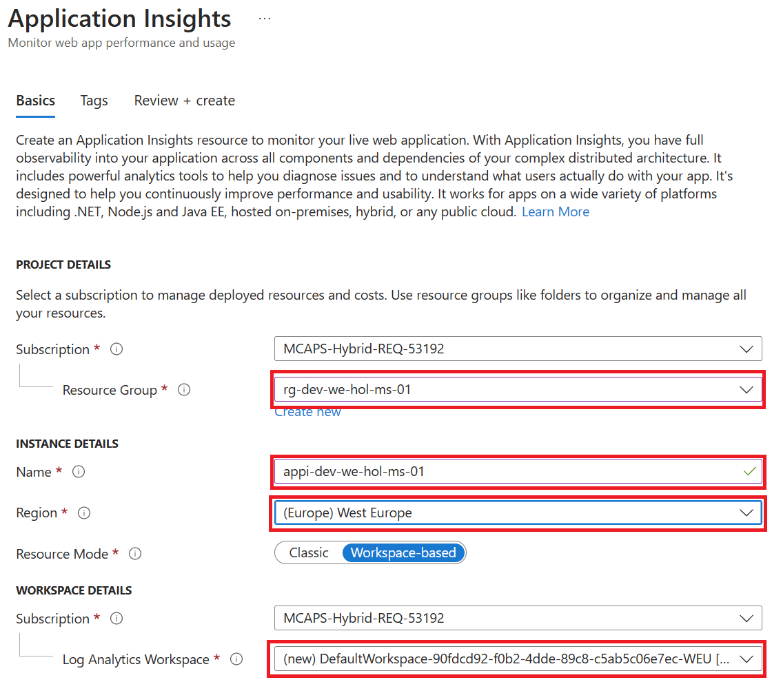 Application Insights Azure API Management Hands on Lab