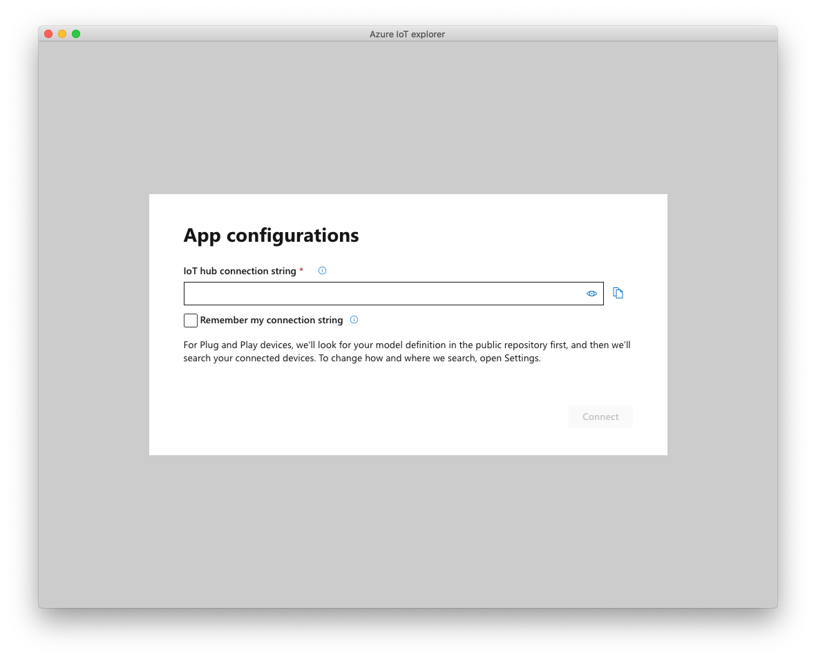 Connecting a device to Azure IoT Azure IoT RealTime Asset Tracking