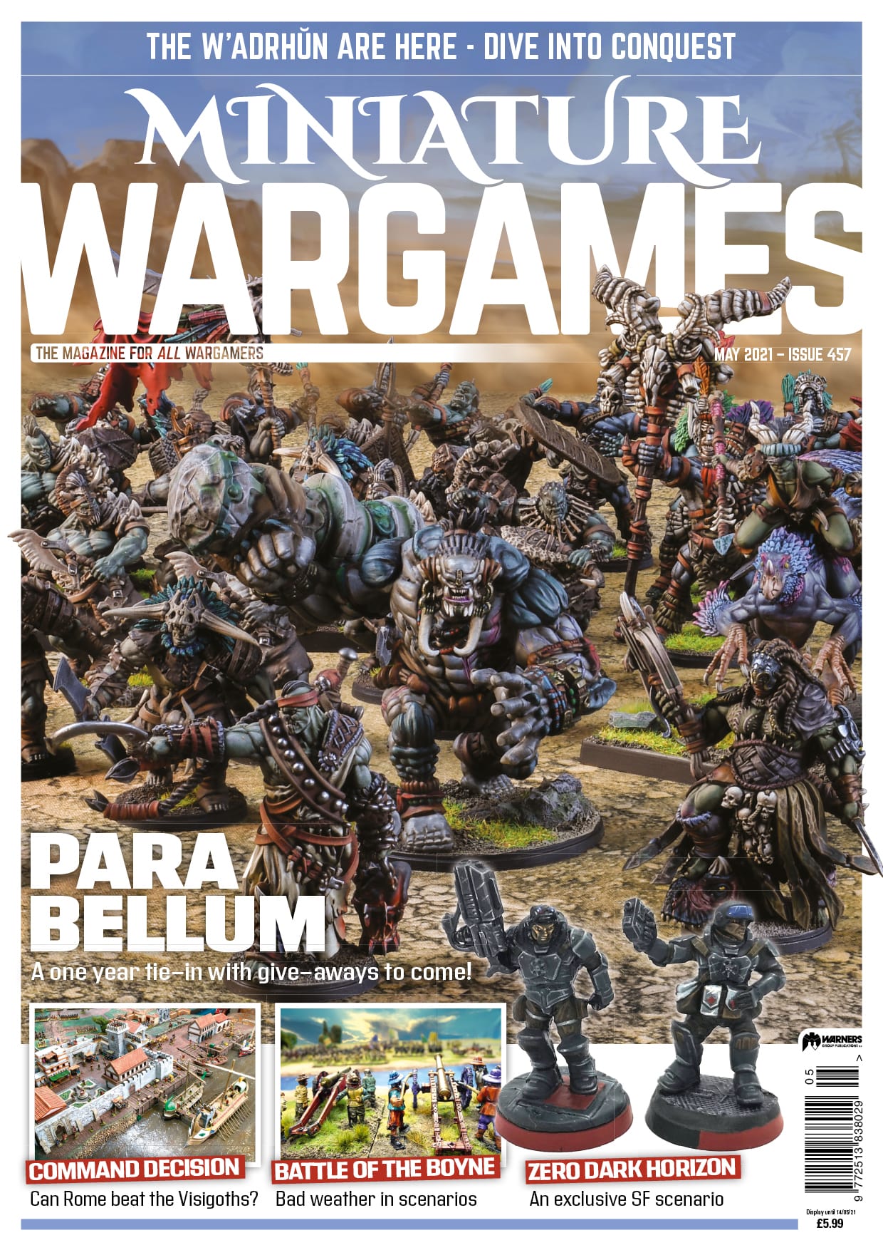 Inside issue 457 Miniature Wargames Tabletop Gaming