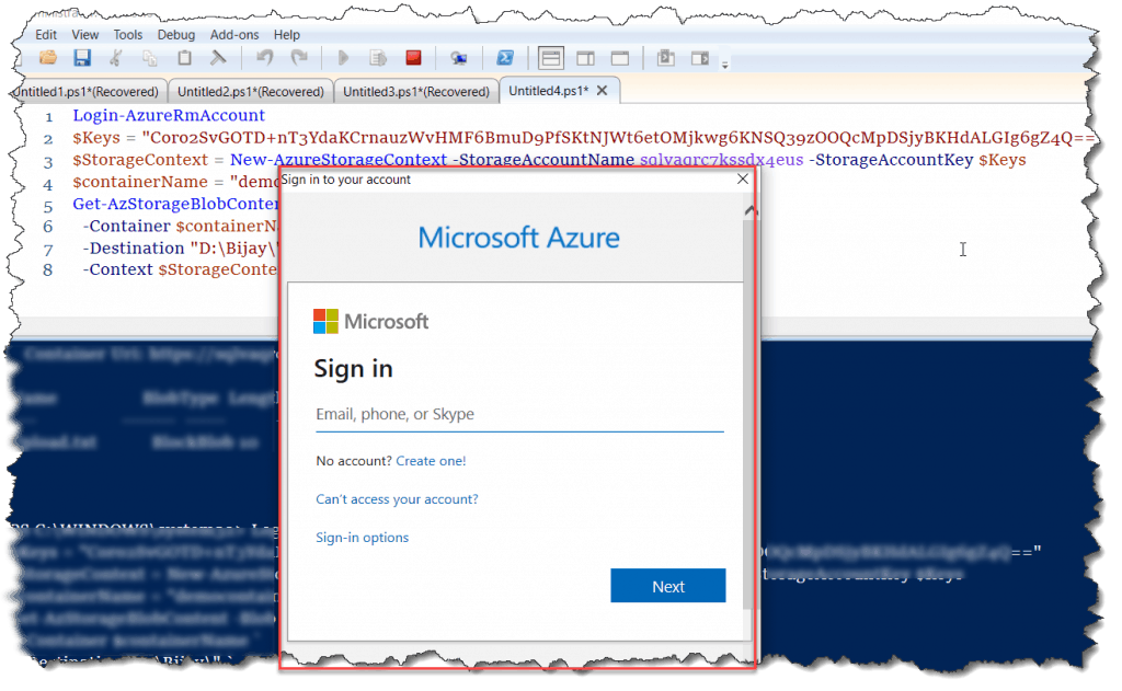 How To Upload And Download File From Azure Blob Storage Using C And