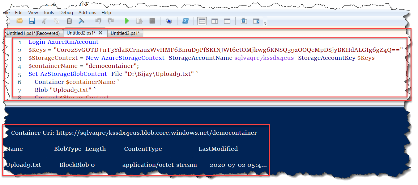 How To Upload And Download File From Azure Blob Storage Using C And
