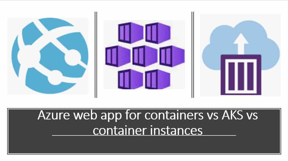 Azure  App For Containers Vs AKS Azure Lessons
