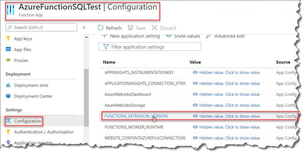 Functions_Extension_Version Azure Lessons