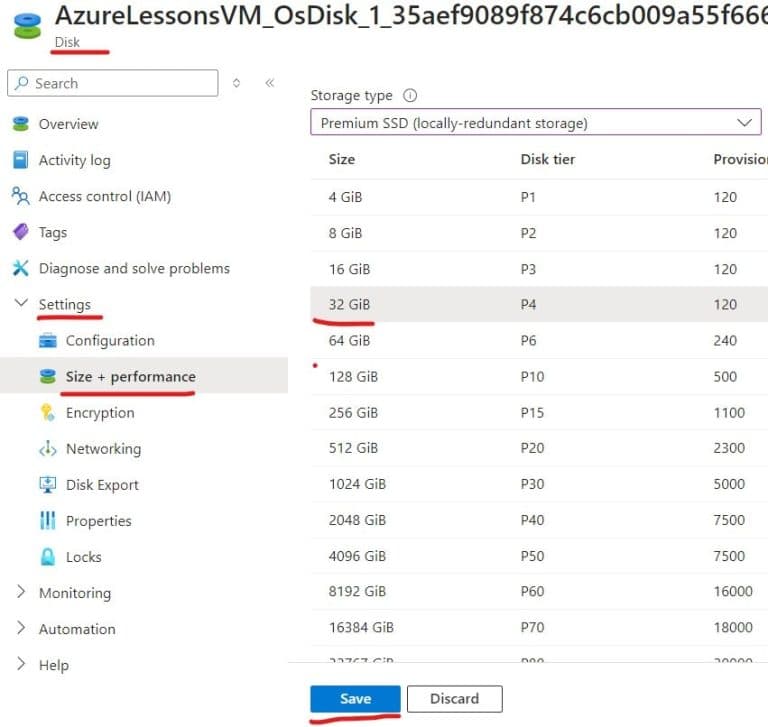 How To Increase Disk Size In Azure VM Azure Lessons