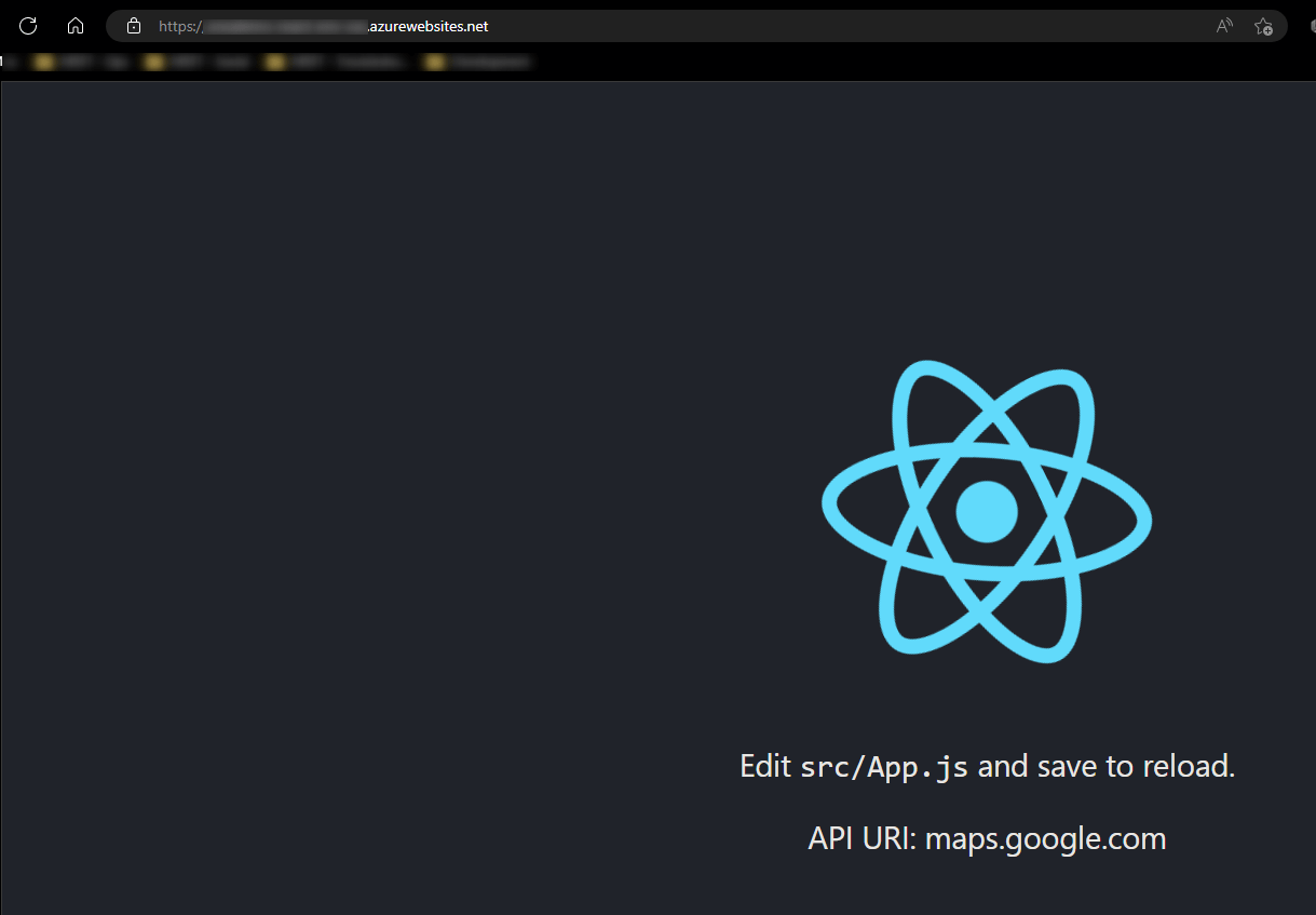 Missing or undefined environment variables with Node on App Service Linux