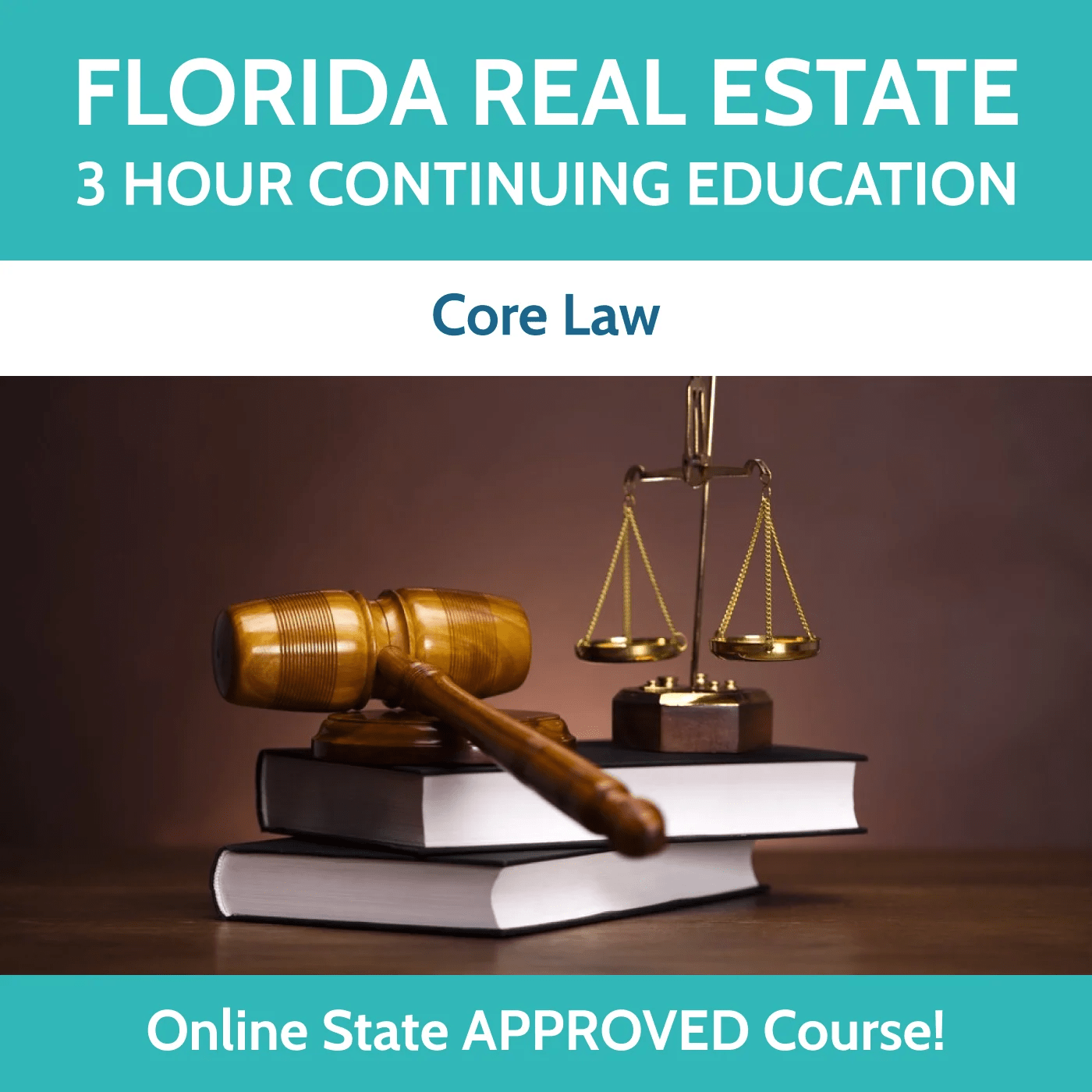Florida Real Estate Narrated 3 Hour Core Law Continuing Education