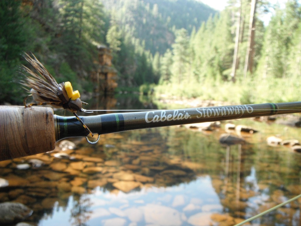 Rambling Review Cabela's Stowaway 6 Fly Rod Arizona