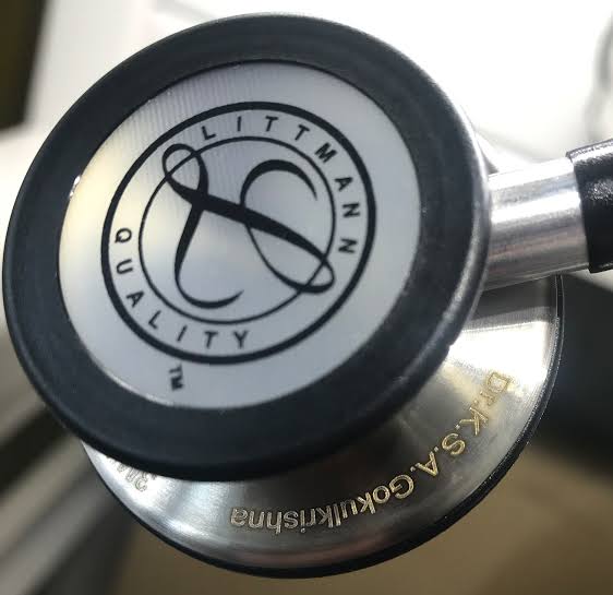 3MSTETHOSCOPE ENGRAVING BArm Medical