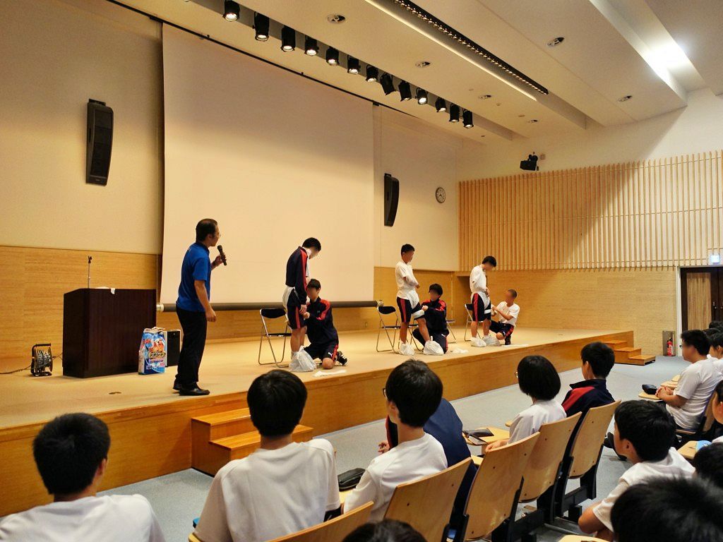 7/13(土)東京都立多摩科学技術高校防災学習(東京都小金井市) 防災コミュニティネットワーク