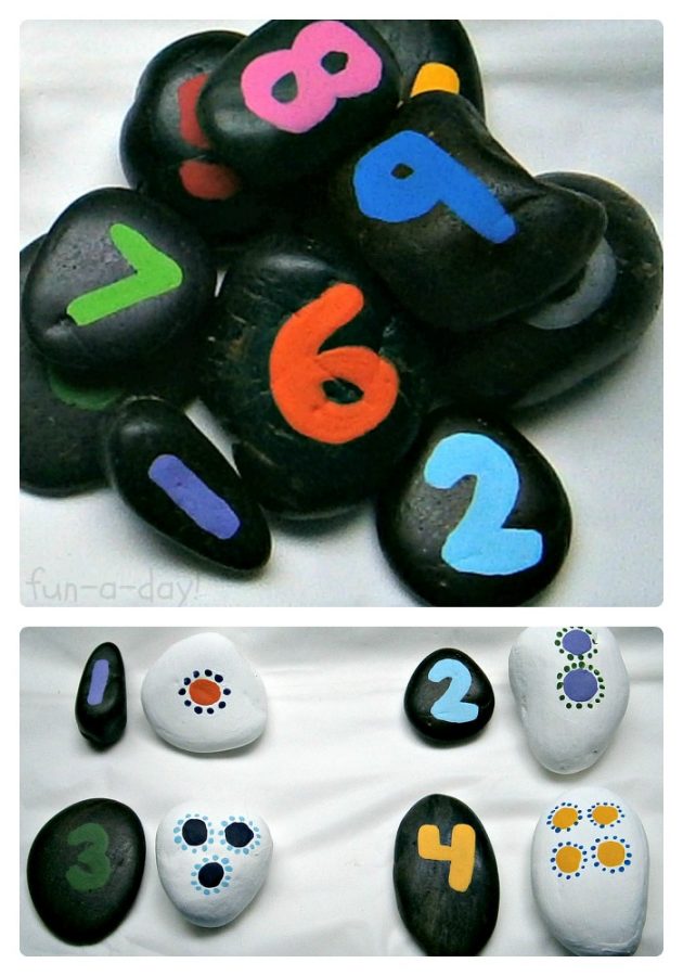 Number Rocks Math Fun [Contributed by FunADay!] • BInspired Mama