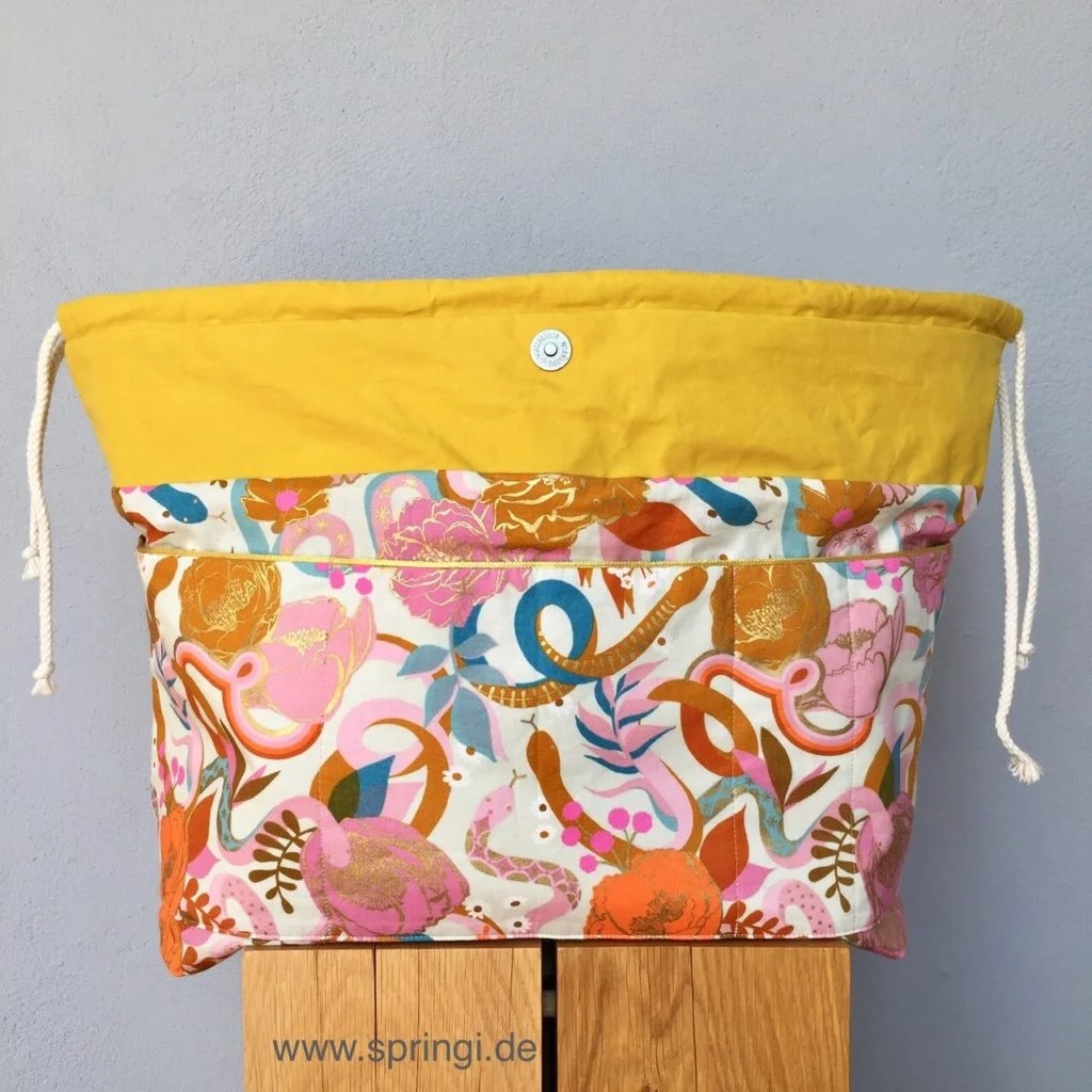 Project Bag PDF Sewing Pattern/Knitting bag pattern 2 Sizes and
