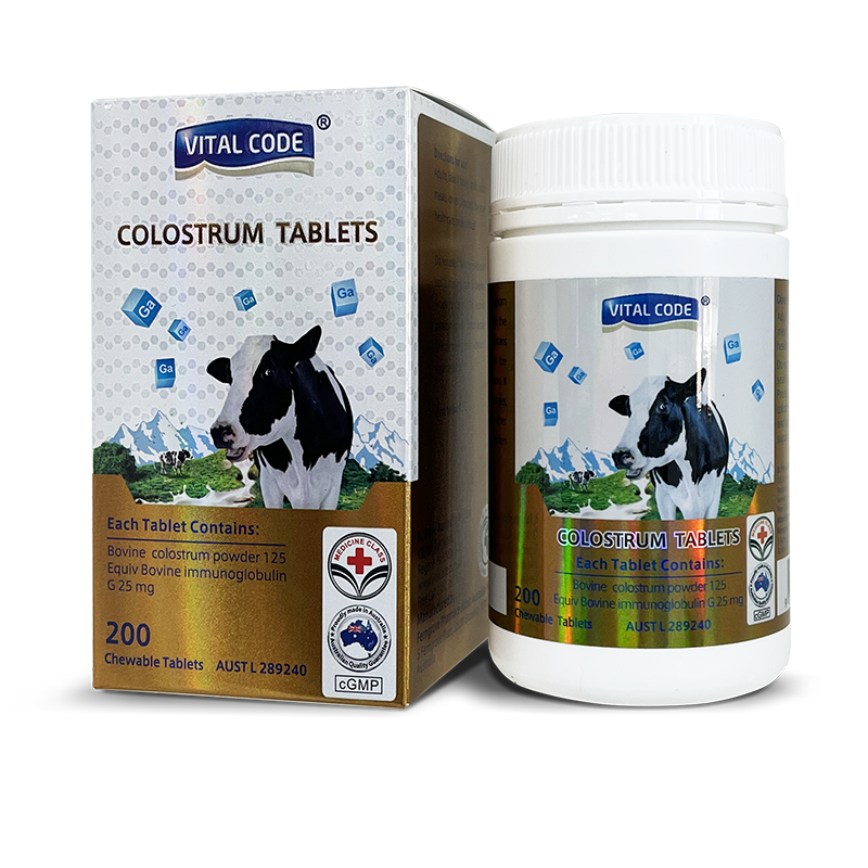 Colostrum Tablet 200 Chewable Tablets B.PURE AUSTRALIA