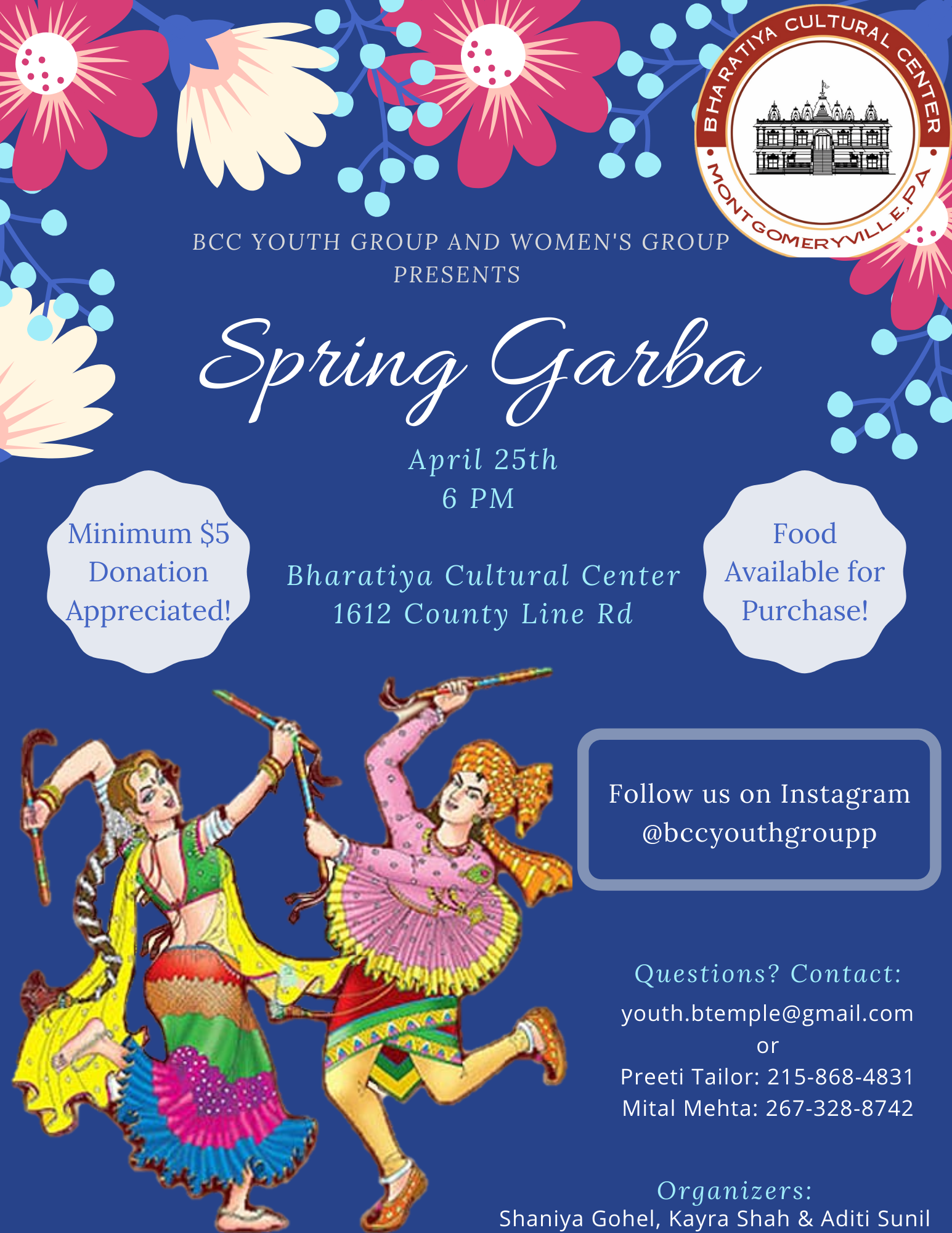 SpringGarbaFlyerREVISEDFINAL Bharatiya Temple Bharatiya Temple