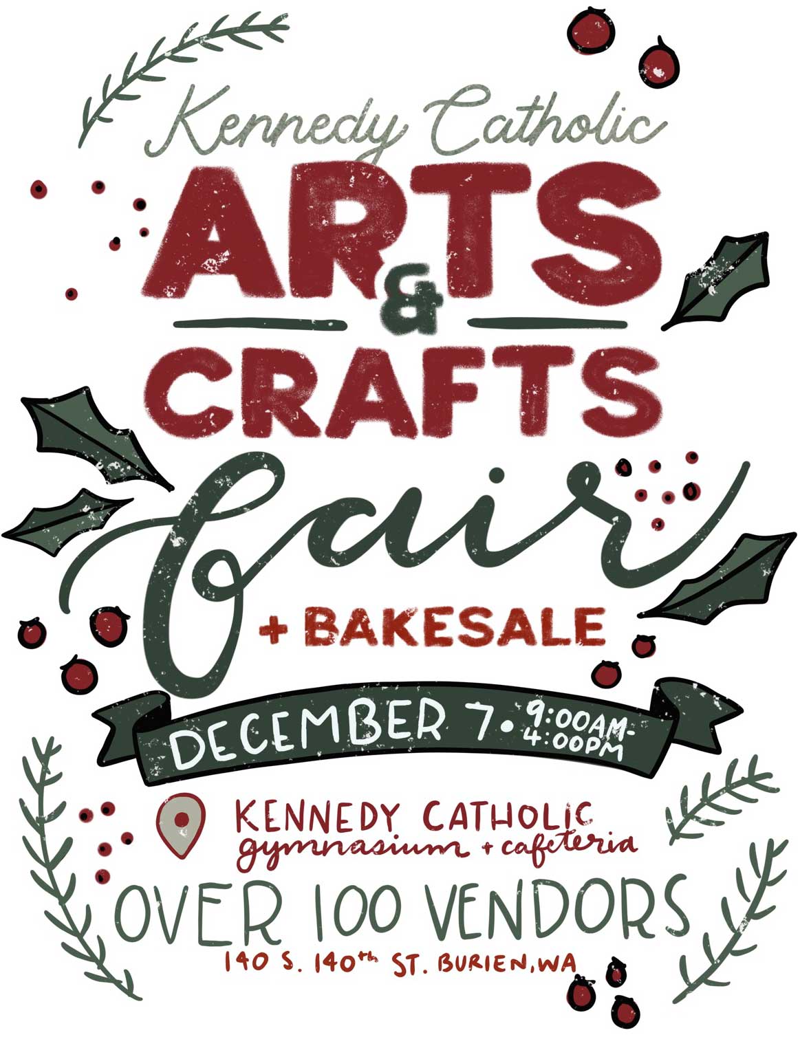 Kennedy Catholic High School Arts & Crafts Fair will be Sat., Dec. 7