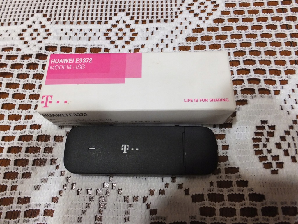 Modem Lte 4G Huawei E3372h153 7630951957 oficjalne