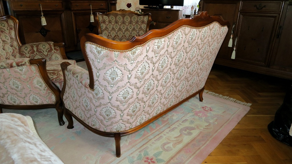 KOMPLET WYPOCZYNK SOFA 2 os 2 FOTELE WARRINGS NOWY 7374569406