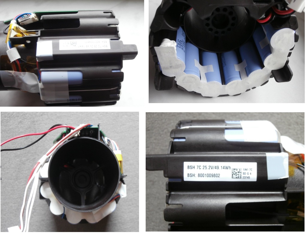 BOSCH ATHLET 25,2 V AKUMULATOR KOMPLETNY OGNIWA 7316208192