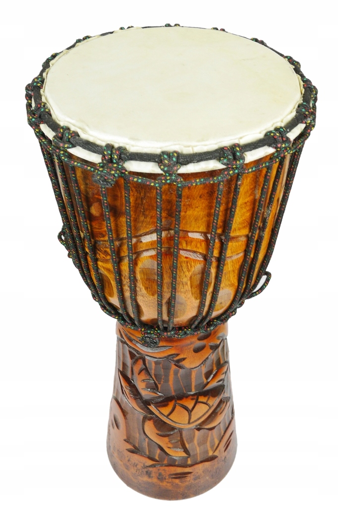 BĘBENEK, BĘBEN DJEMBE WYS. 50cm RZEŹBIONY 7484599540 oficjalne