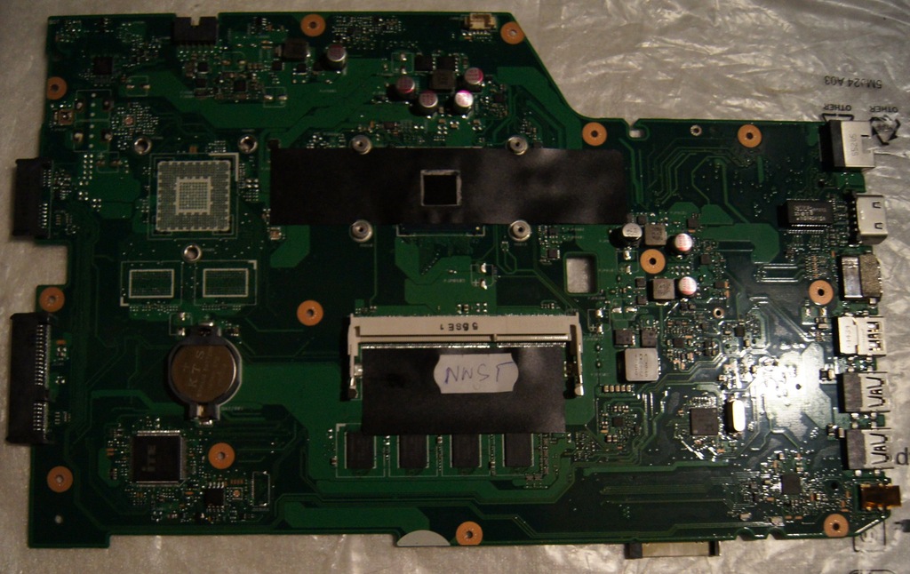 ASUS X751M R751 USZKODZONA PŁYTA GŁÓWNA REV. 2.0