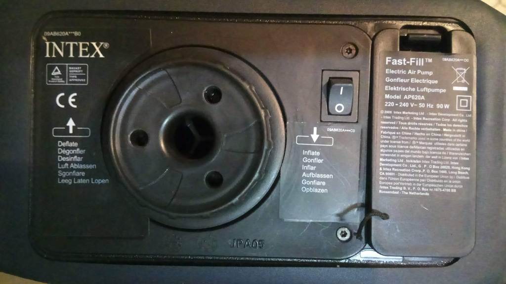 Pompka INTEX Fast Fill modelAP620A do materaca 7376061831