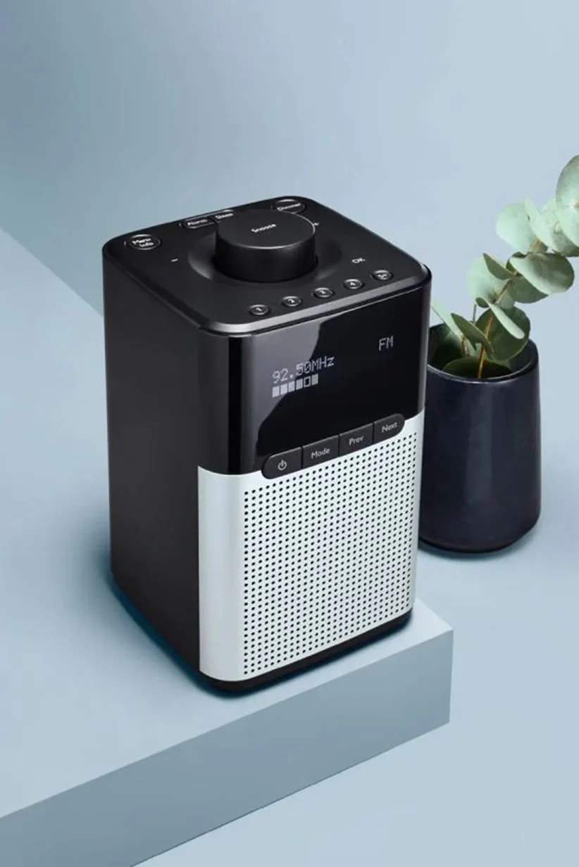 Buy Tchibo dab and fm digital radio with bluetooth black Online