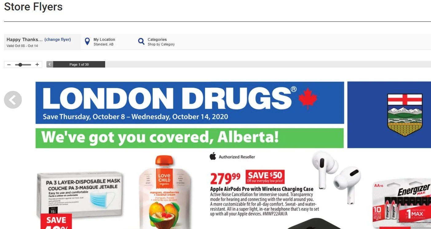 [London Drugs] Apple AirPods Pro 279.99 (AB Only) Page 2