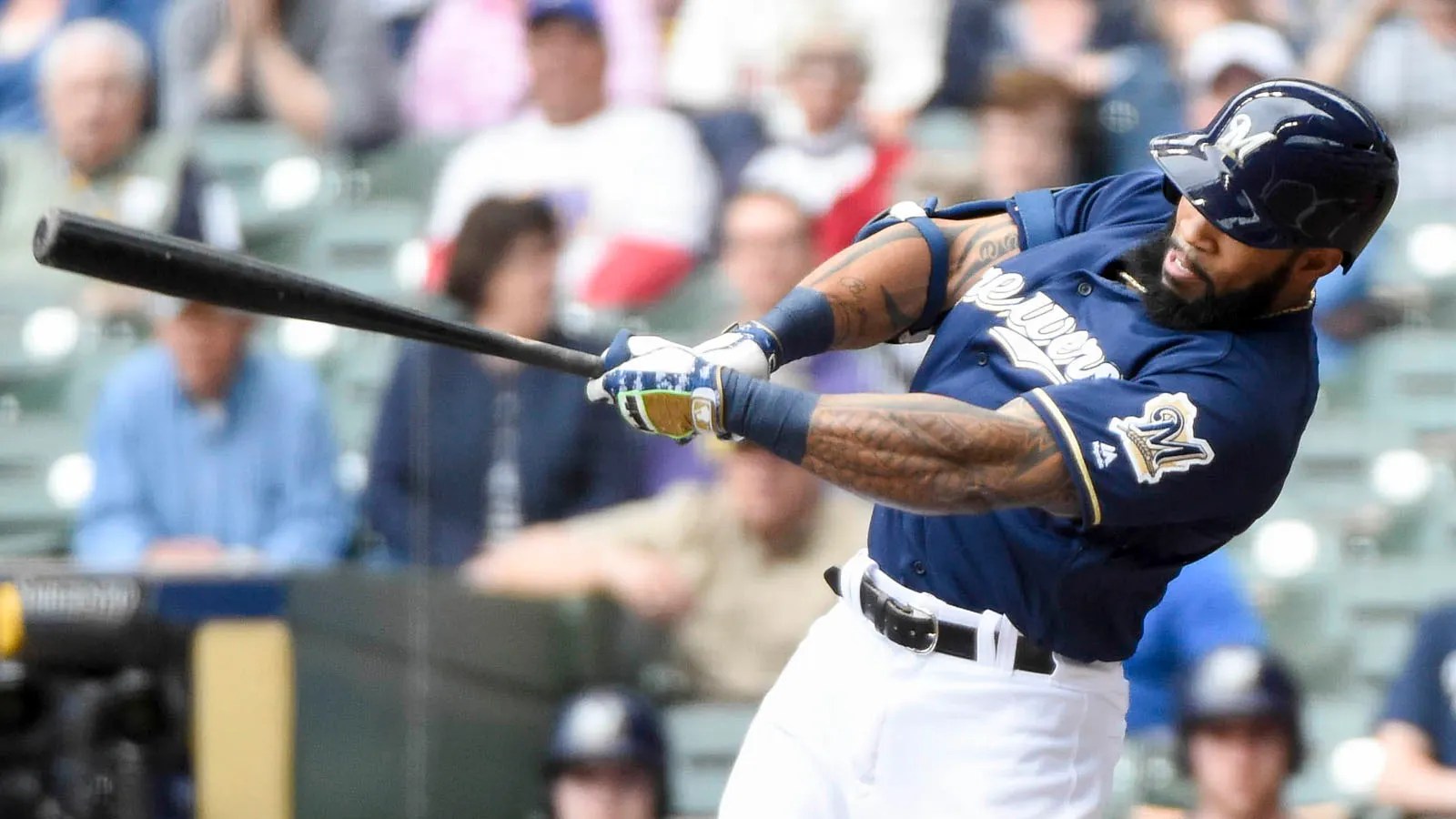 StaTuesday The increased patience of Brewers slugger Eric Thames