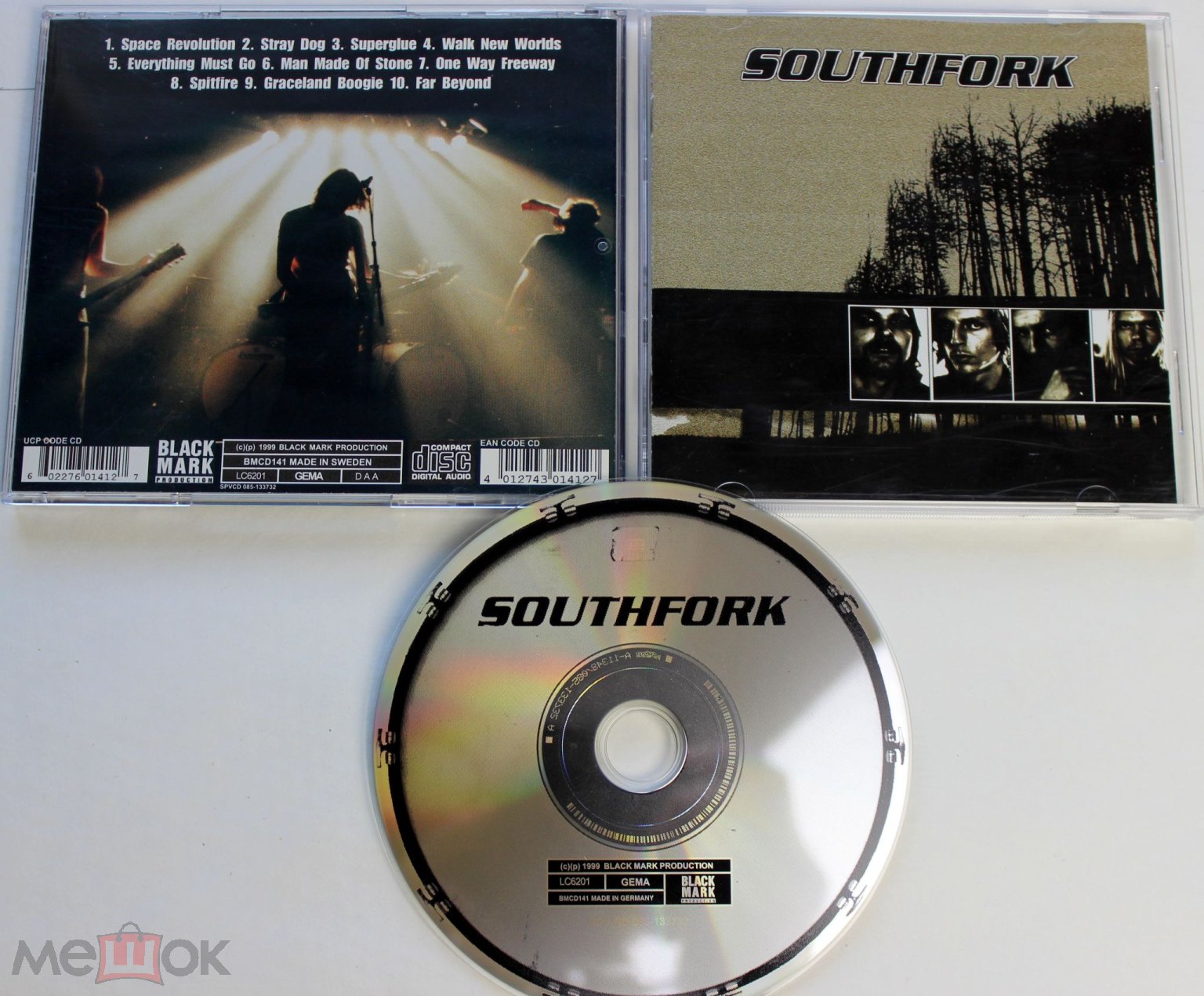 Southfork ‎ Southfork (Black Mark Production ‎ BMCD141)