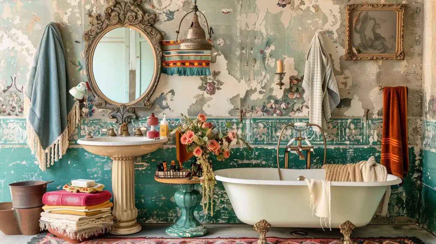 30+ Eclectic Bathroom Design Ideas You’ll Love