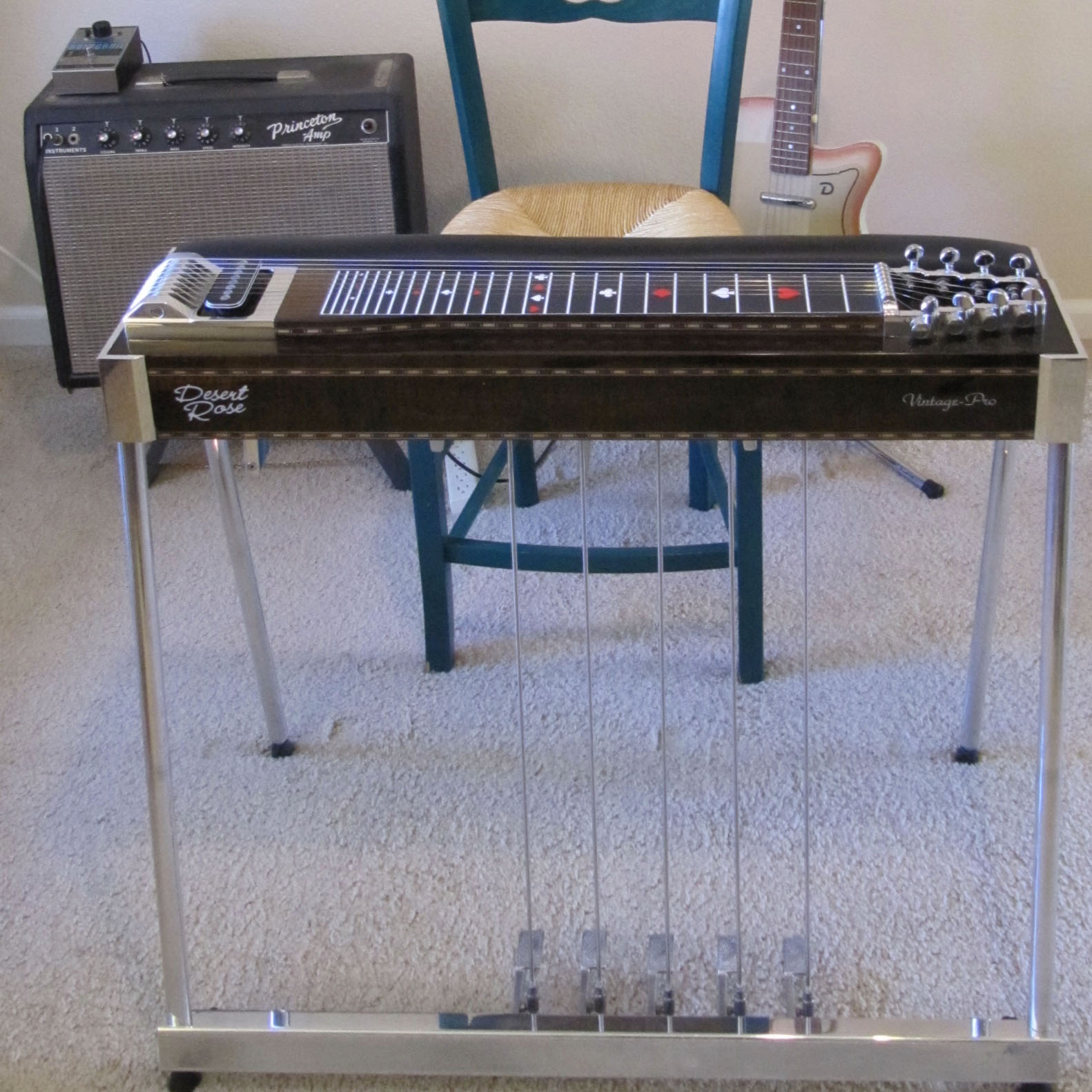 Show us your Desert Rose pedal steel. The Steel Guitar Forum