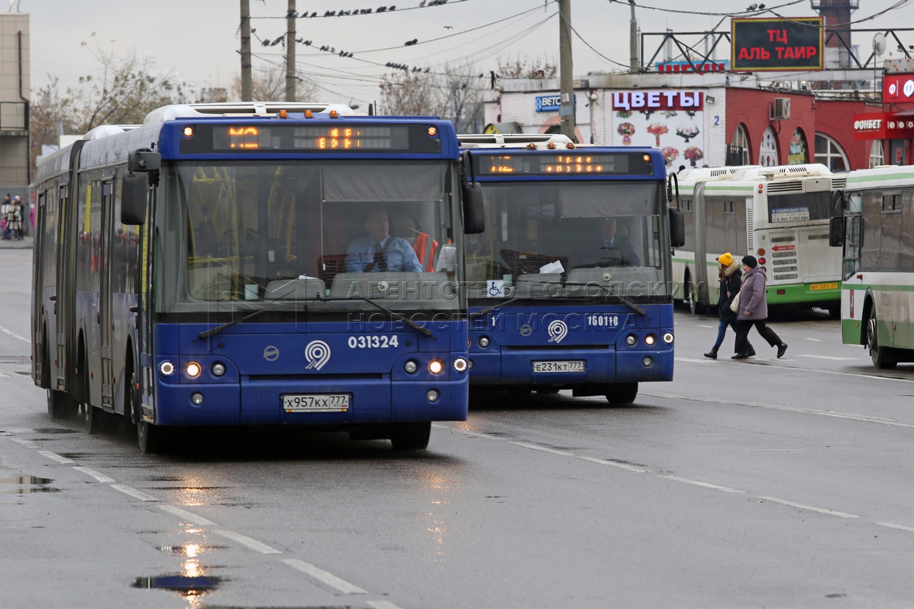 Работа бесплатных компенсационных автобусов по маршрутам «М1» и «М2