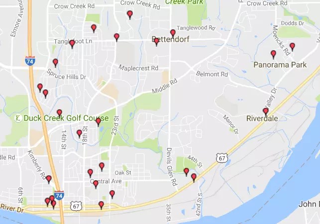 Sex Offenders in the Quad Cities Where Not to TrickOrTreat