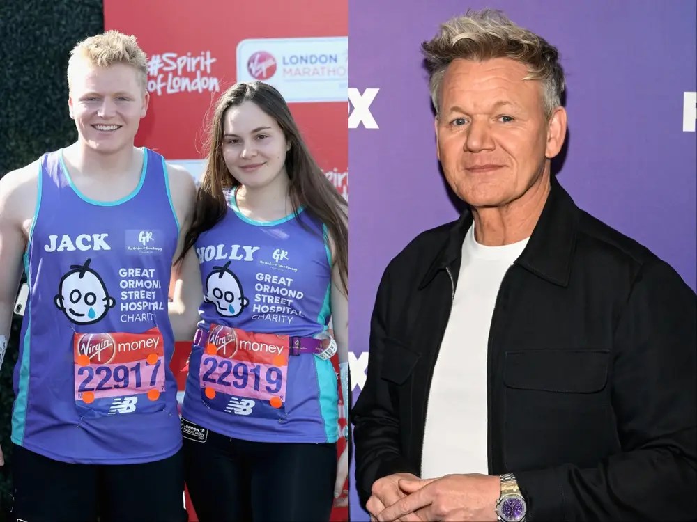 Gordon Ramsay explains why he signed his twins up for a marathon as a