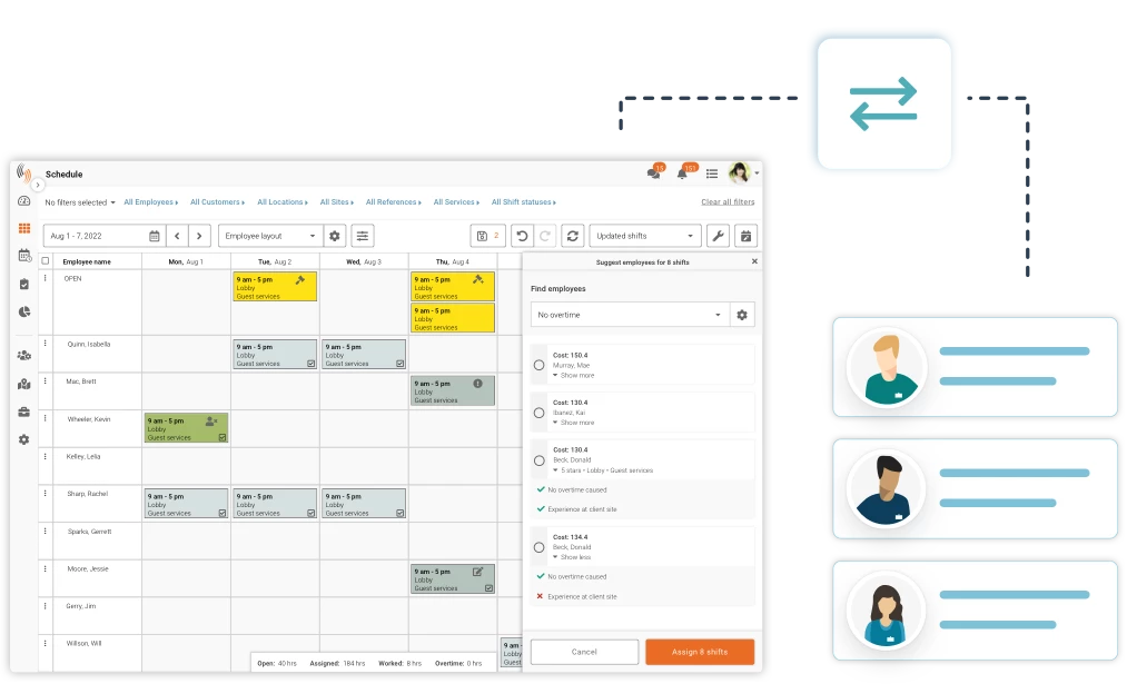 Hospitality Staff Scheduling, Time & Attendance Software Celayix