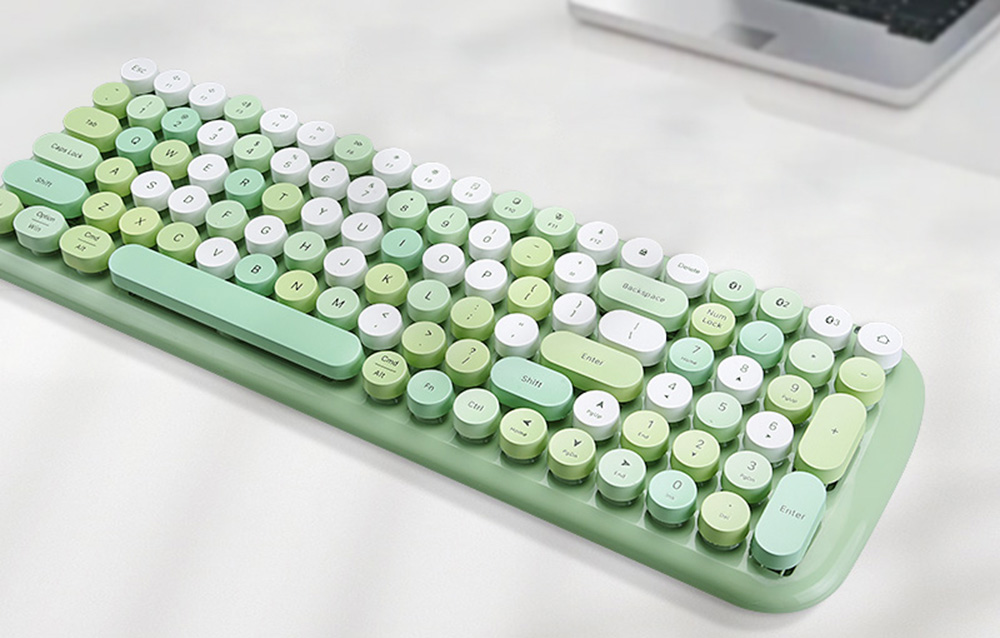 Wireless keyboard MOFII Candy BT (green) more \ Computer accessories