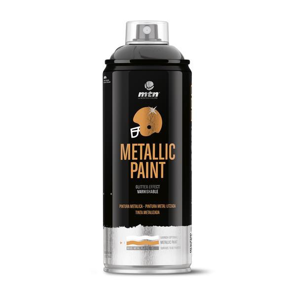 MTN PRO Spray Paint Metallic Black Monocure 3D B2B Portal