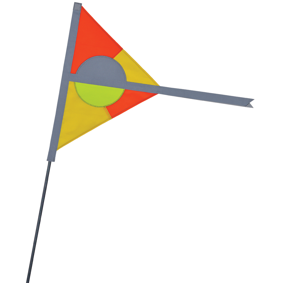 SoundWinds Reflective Pennant Recumbent Bike Flag (MAP 39.95, MSRP 44.00) 53273